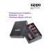 Зажигалка ZIPPO Classic Brushed Chrome 200 в подарочной упаковке + топливо и кремни 200-n