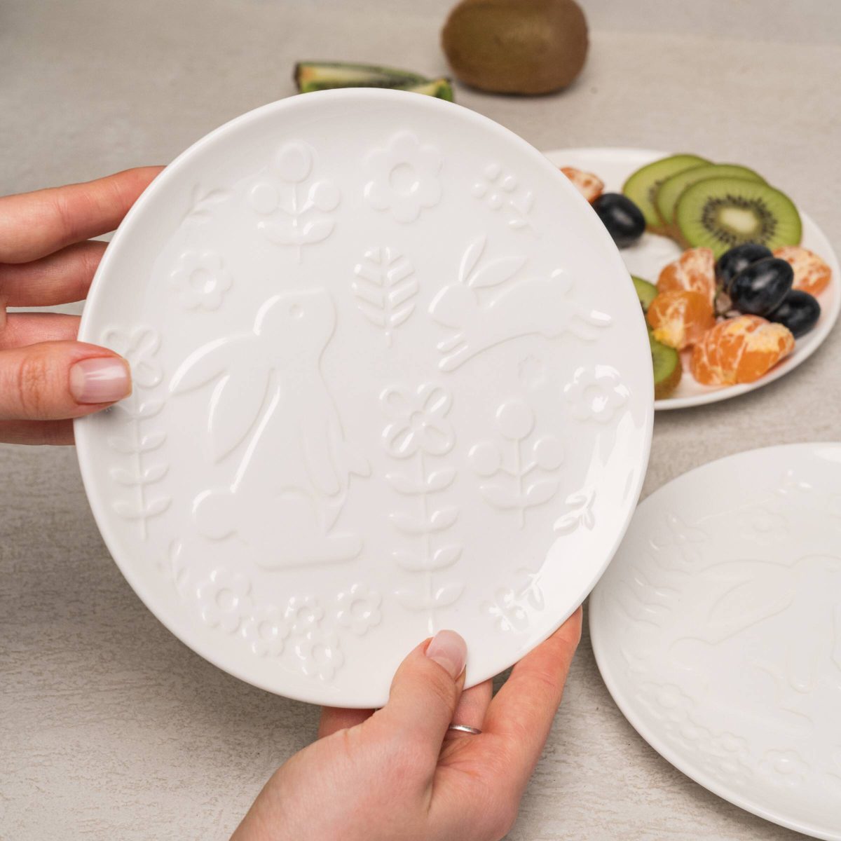 2 тарелки керамические 17,5 см Nordic Tales Loke NTP_L_T17_2 8