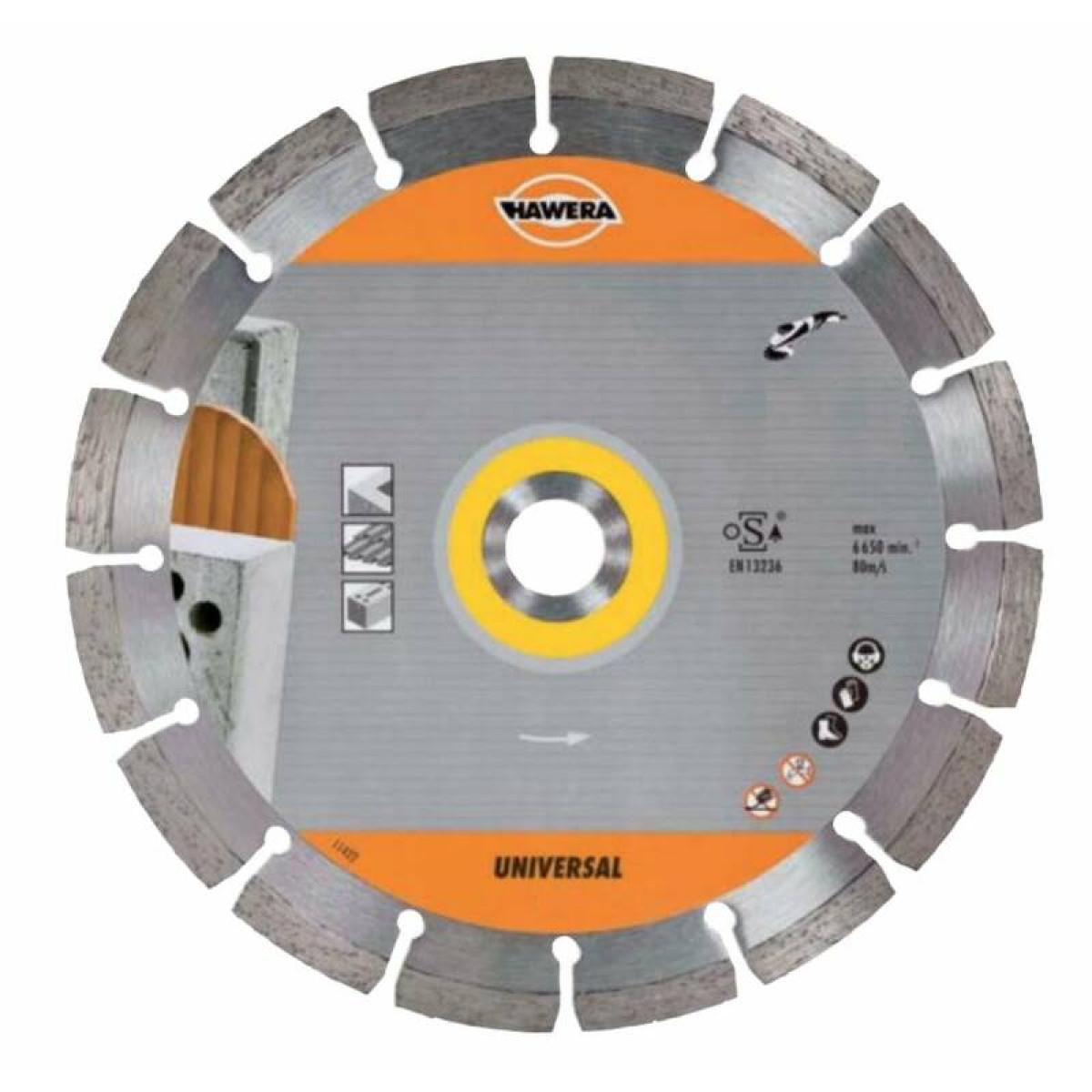 Алмазный диск Universal 115х22,23х2,0 мм HAWERA 225201 1