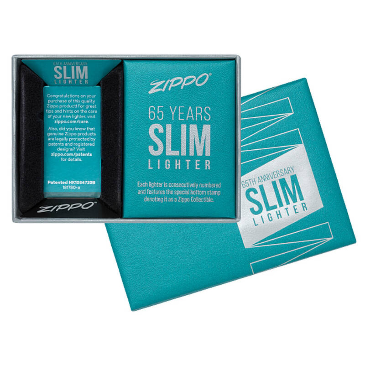 Зажигалка 65th Anniversary Zippo Slim 49709 4