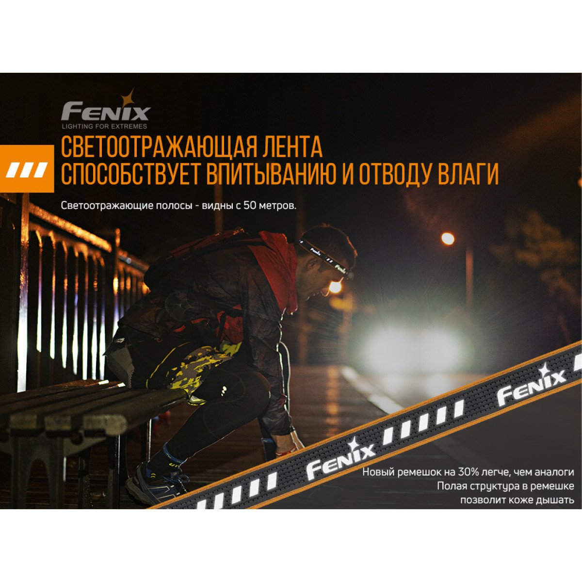 Налобный фонарь Fenix HM23 13