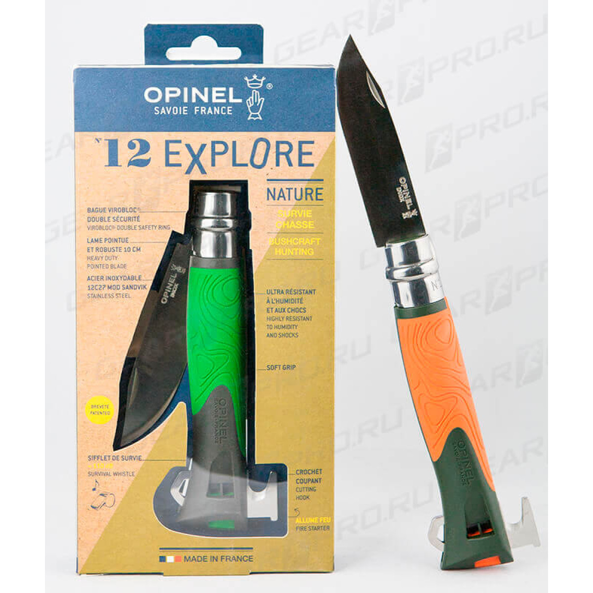 Нож Opinel №12 Explore Orange 5