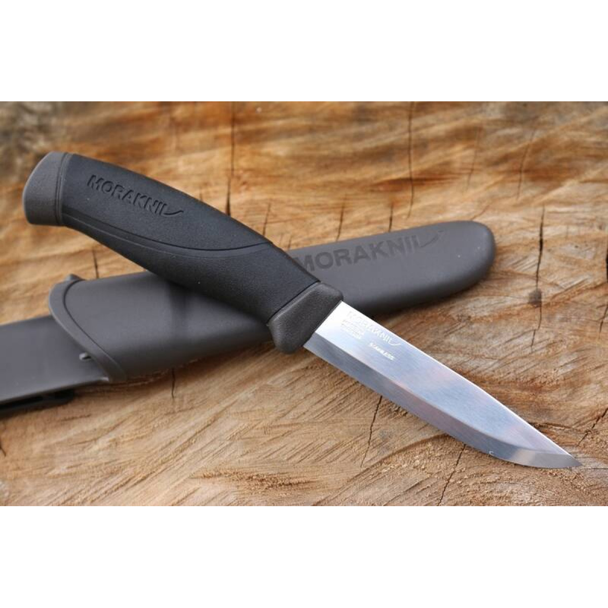 Нож Morakniv Companion Anthracite нержавеющая сталь 3