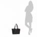 Шоппер женский Reisenthel Shopper E1 Dots RJ7009, сумка шоппер, с принтом, с карманом, мягкий
