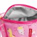 Термосумка холодильник детская 4 л Reisenthel Coolerbag XS ABC Friends Pink UF3066, с ручками, для еды, для бутылочек, в машину, для ланч бокса