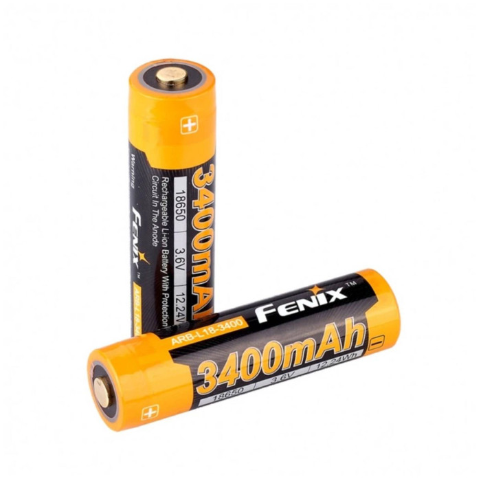 Аккумулятор 18650 Fenix ARB-L18-3400U mAh Li-Ion USB Charge