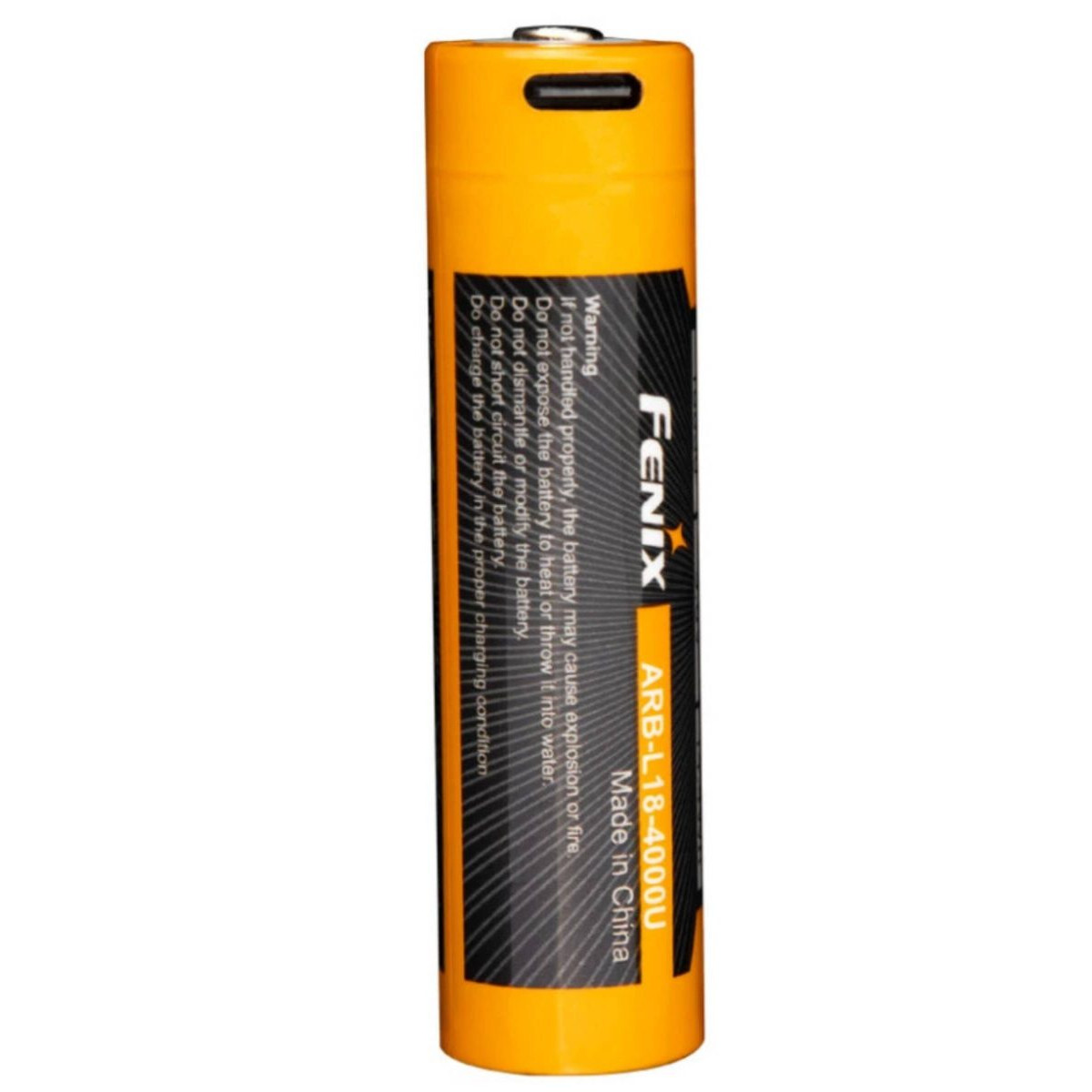 Аккумулятор 18650 Fenix ARB-L18-4000U с разъемом для USB 2