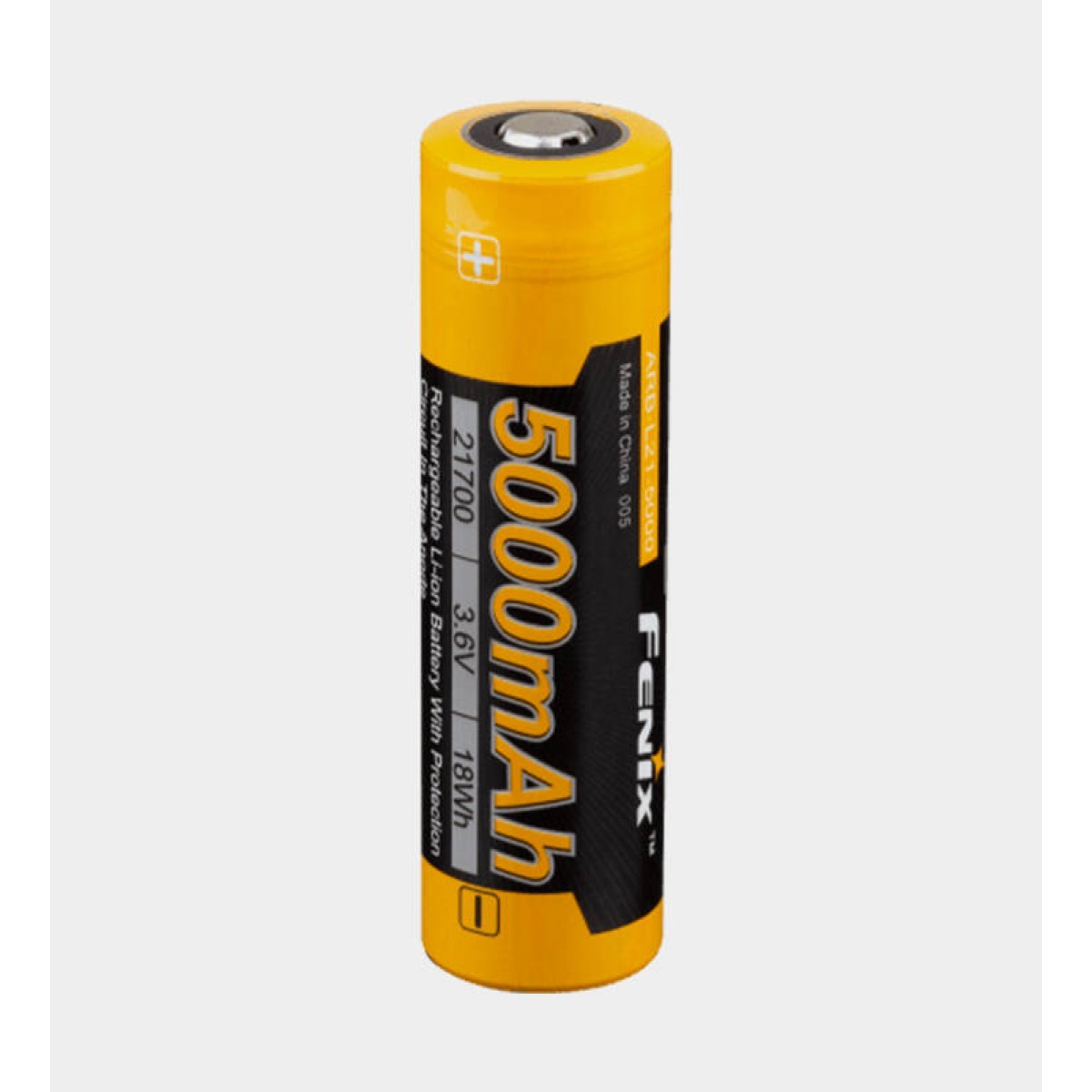 Аккумулятор 21700 с USB Fenix ARB-L21-5000U, емкость 5000mAh, Li-ion 1