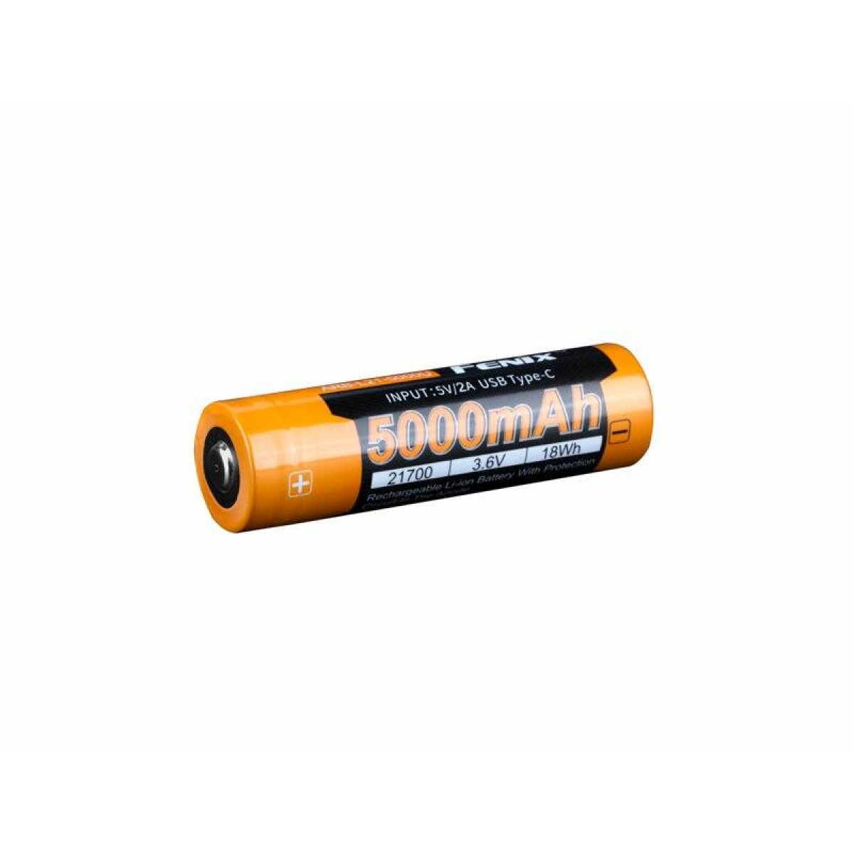 Аккумулятор 21700 с USB Fenix ARB-L21-5000U, емкость 5000mAh, Li-ion 9