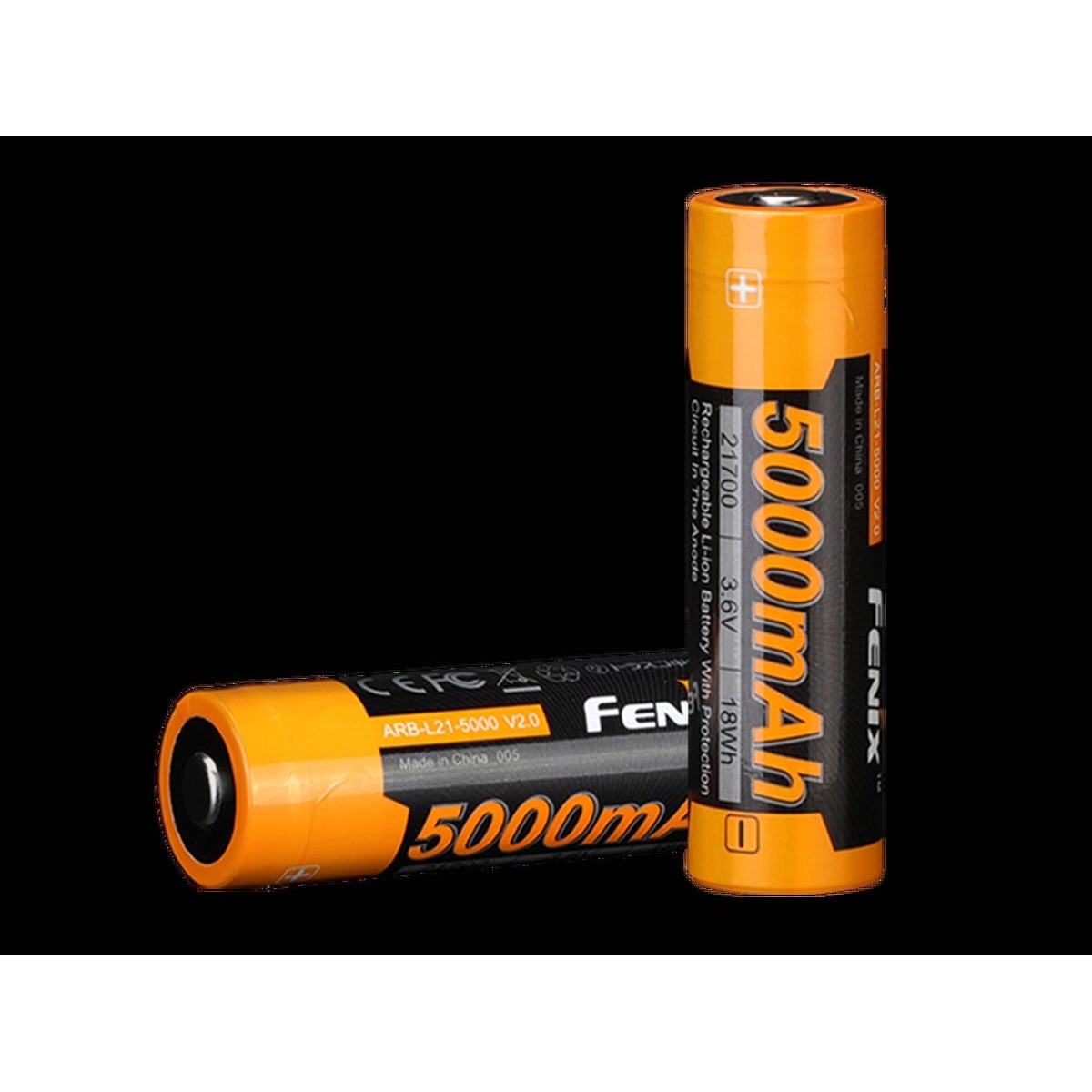 Аккумулятор Fenix ARB-L21-5000 v2.0 21700 LI-Ion 5000 mAh 3