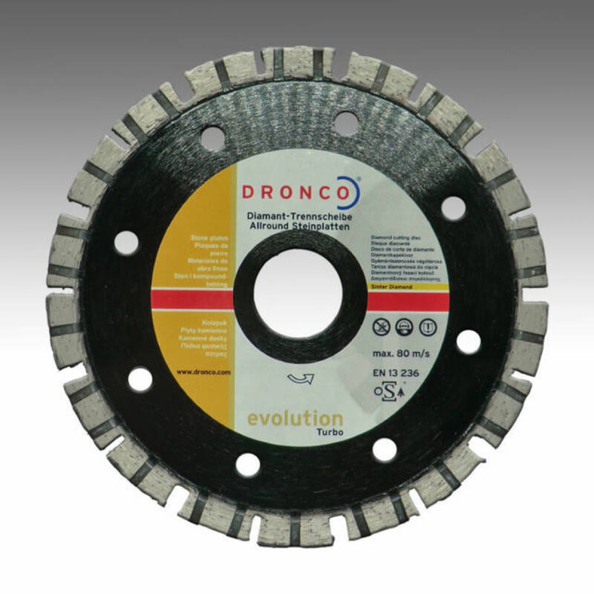Алмазный диск Evolution Turbo 125х2,2x22,23 Dronco 4120441 1