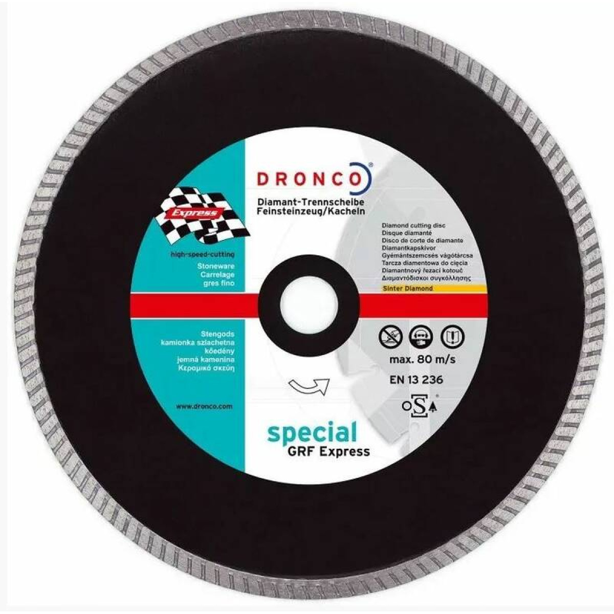 Алмазный диск по плитке Special Express GRF 180x2,3x25,4 Dronco 4180517 1