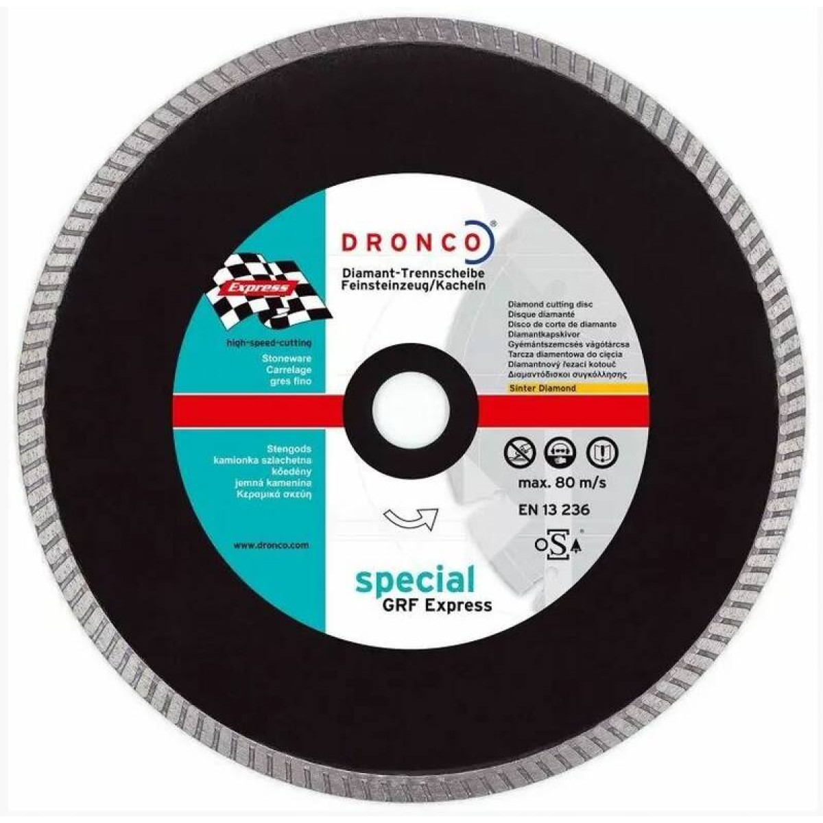 Алмазный диск Special Express GRF 230x2,3x25,4 Dronco 4230517 1