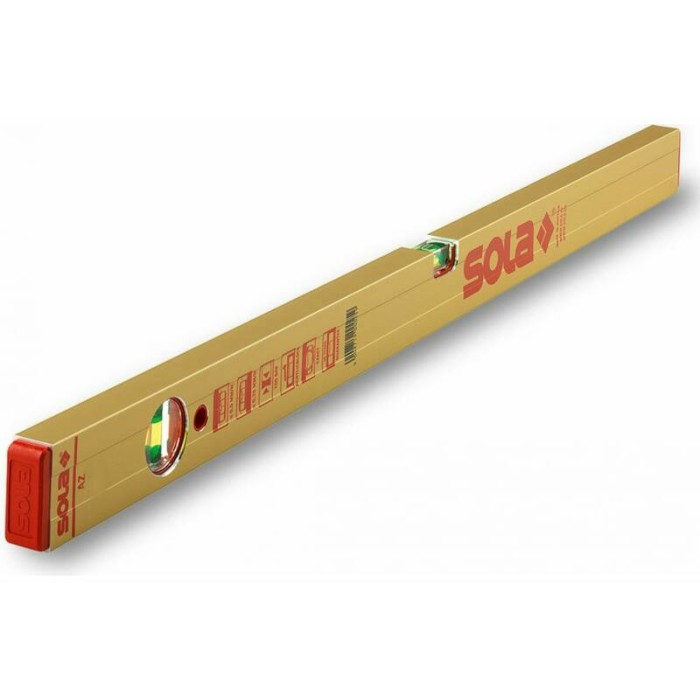Алюминиевый уровень Sola AZ 60 2 глазка 01160801