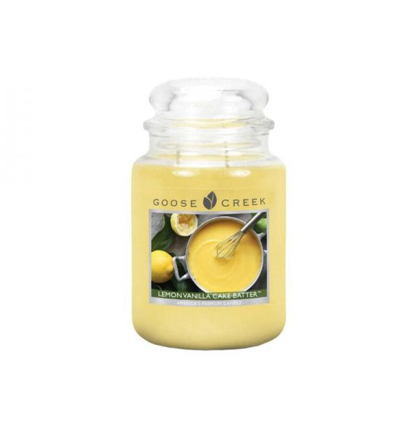Ароматическая свеча GOOSE CREEK Lemon Vanilla Cake Batter 150ч ES24569-vol