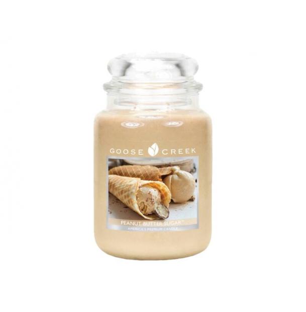 Ароматическая свеча GOOSE CREEK Peanut Butter Sugar 75ч ES16401-vol