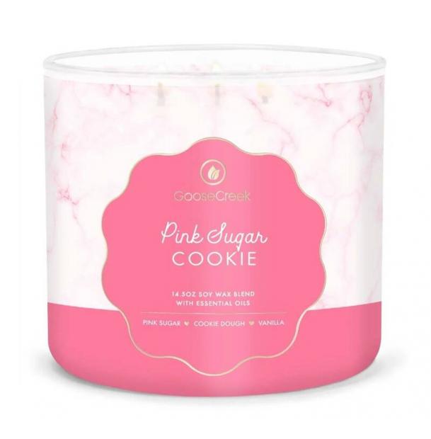 Ароматическая свеча GOOSE CREEK Pink Sugar Cookie 35ч VD151336-vol