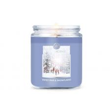 Ароматическая свеча GOOSE CREEK Sweet Pine & Snowflake 45ч 7OZ747-vol