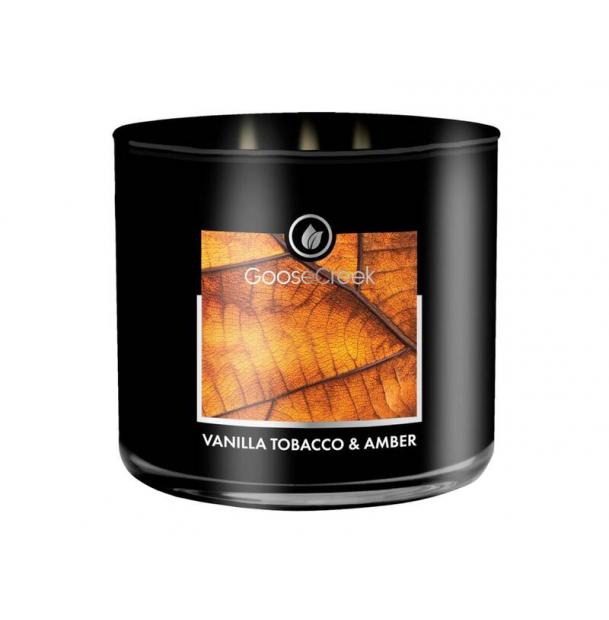 Ароматическая свеча GOOSE CREEK Vanilla Tobacco & Amber 35ч MC151220-vol