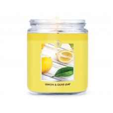 Ароматическая свеча GOOSE CREEK Lemon & Olive Leaf 45ч 7OZ728-vol