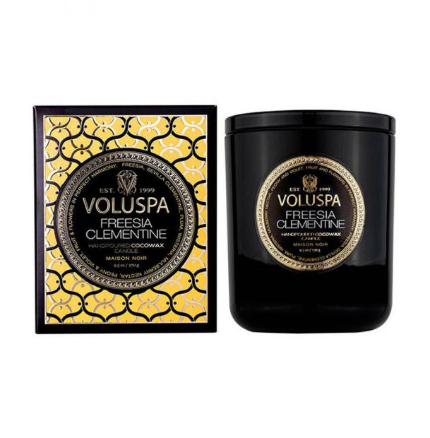 Ароматическая свеча Voluspa Freesia Clementine 60ч 8206-vol