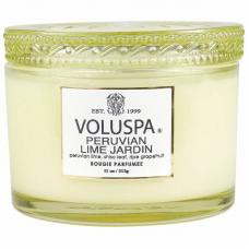 Ароматическая свеча Voluspa Peruvian Lime Jardin 60ч 68010-vol