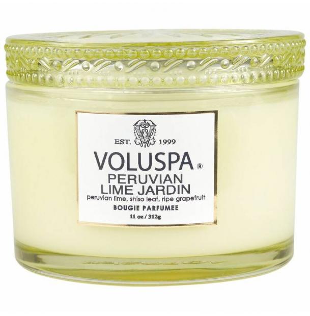 Ароматическая свеча Voluspa Peruvian Lime Jardin 60ч 68010-vol