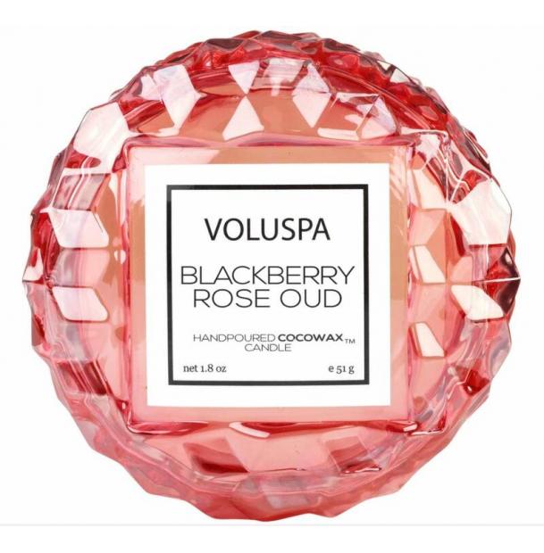 Ароматическая свеча Voluspa Blackberry Rose Oud 15ч 5306-vol