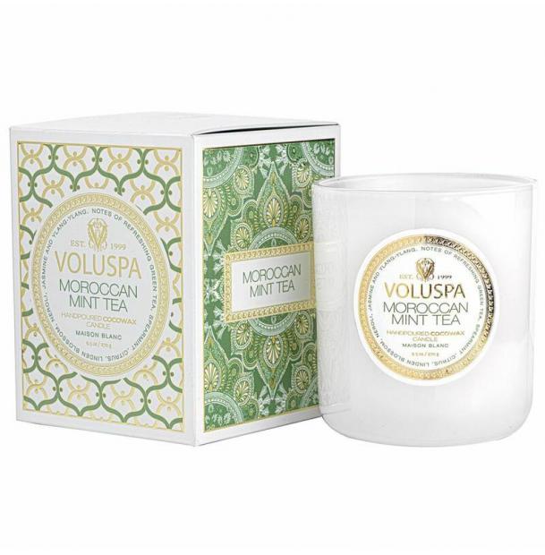 Ароматическая свеча Voluspa Moroccan Mint Tea 60 ч 8104-vol