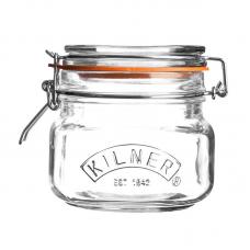 Банка Kilner Clip Top Квадратная 500 Мл