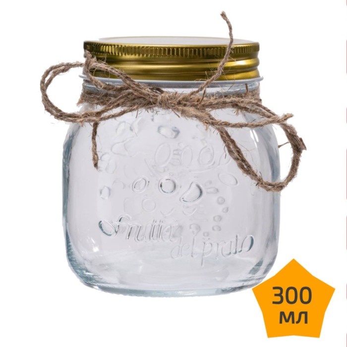Банка стеклянная с крышкой 300 мл Nordic Tales Fruta NTF_1_300