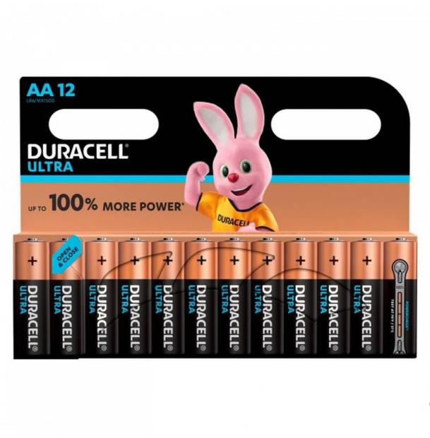 Батарейка Duracell ULTRA POWER LR6 AA BL12 Alkaline 1.5V BE 063679