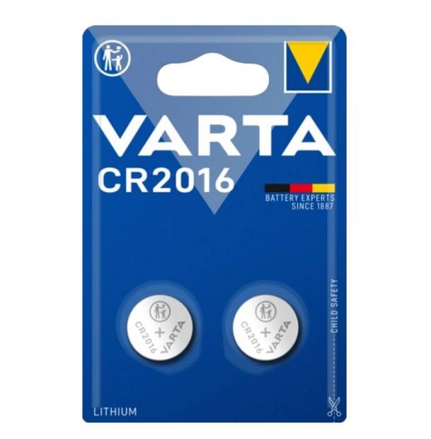 Батарейка литиевая VARTA Professional Electronics CR2016 2 шт 60161-2