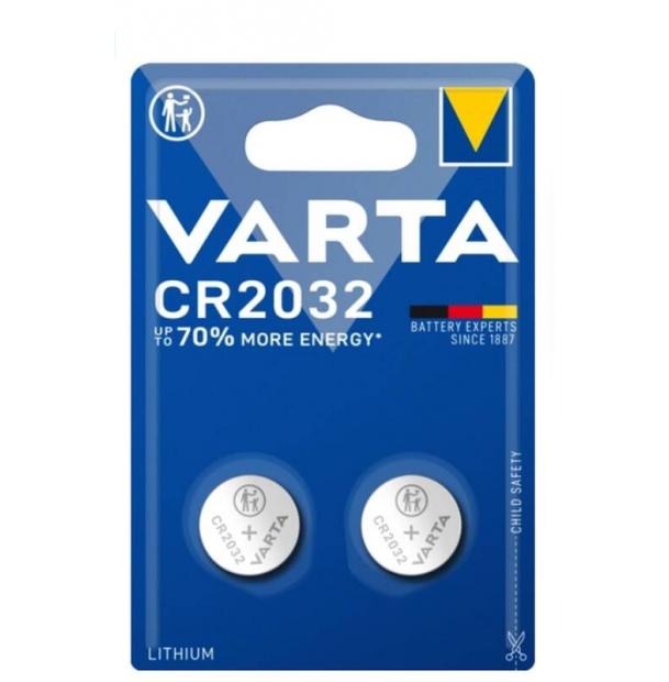 Батарейка литиевая VARTA Professional Electronics CR2032 2 шт 60321-2