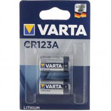 Батарейка литиевая VARTA Professional Lithium CR123A 2 шт