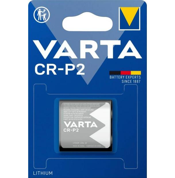 Батарейка Varta CR-P2 BL1 Lithium 6V 06204