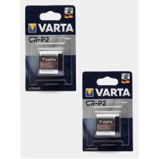 Батарейка Varta CR-P2 BL2 Lithium 6V 06204-n