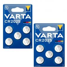 Батарейка Varta ELECTRONICS CR2025 BL10 Lithium 3V (6025) 60251-5-n