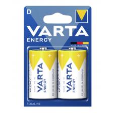Батарейка Varta Energy LR20 D BL2 Alkaline 1.5V (4120)