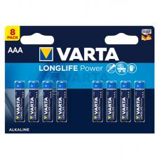 Батарейка Varta LONGLIFE POWER LR03 AAA BL8 Alkaline 1.5V 04903121418