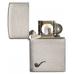 Бензиновая зажигалка ZIPPO 200PL Pipe Brushed Chrome + бензин Zippo 125 мл 200PL-3141