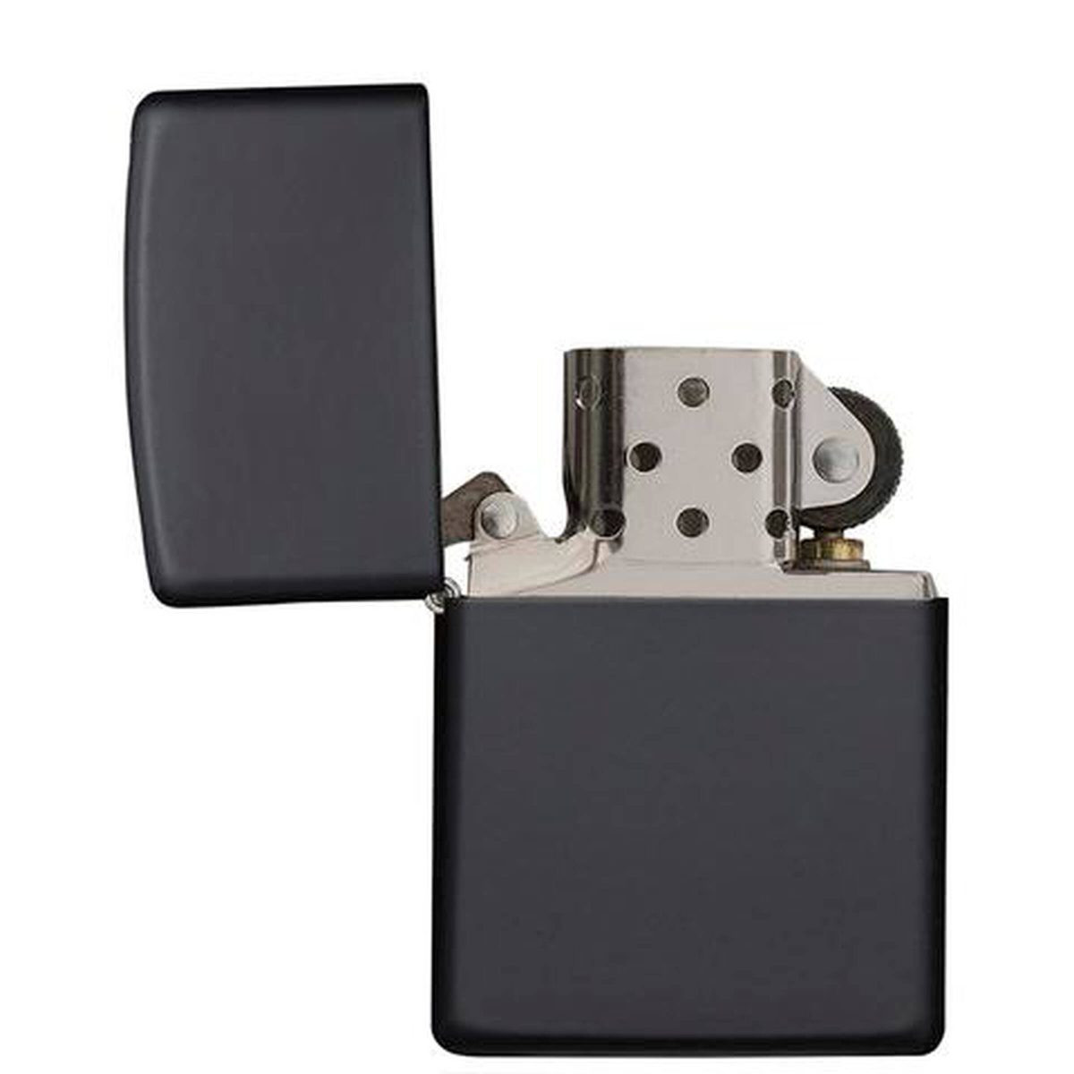Бензиновая зажигалка ZIPPO 218 Black Matte + бензин Zippo 125 мл 5