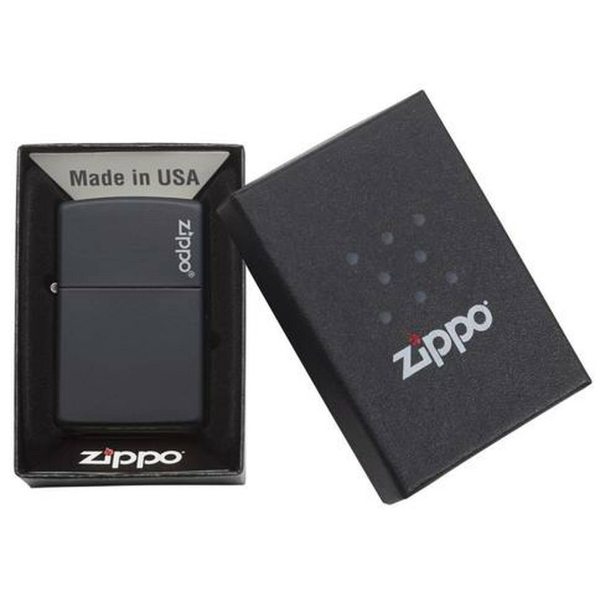 Бензиновая зажигалка ZIPPO 218ZL Classic Black Matte + бензин Zippo 125 мл 3