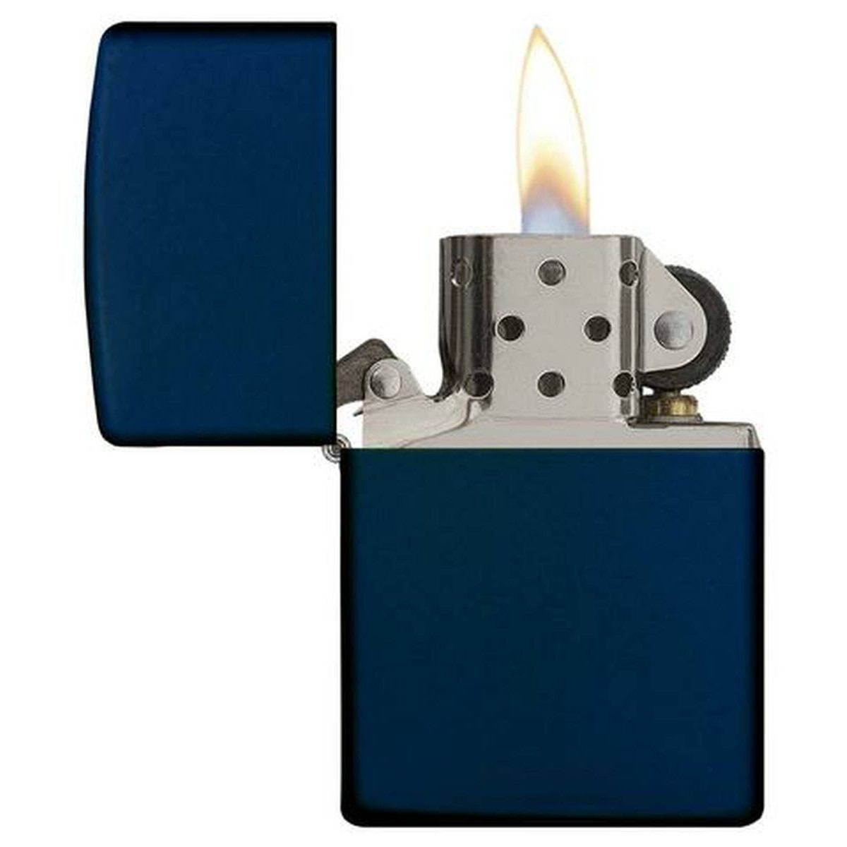Бензиновая зажигалка ZIPPO 239 Navy Matte + бензин Zippo 125 мл 3