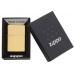 Бензиновая зажигалка ZIPPO 254B High Polish Brass + бензин Zippo 125 мл 254B-3141