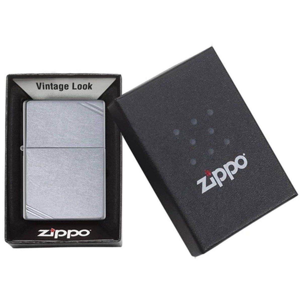 Бензиновая зажигалка ZIPPO 267 Vintage + бензин Zippo 125 мл 5