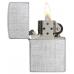 Бензиновая зажигалка ZIPPO 28181 Brushed Chrome + бензин Zippo 125 мл 28181-3141