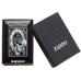 Бензиновая зажигалка ZIPPO 29854 Skull Clock Black Matte + бензин Zippo 125 мл 29854-3141