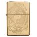 Бензиновая зажигалка ZIPPO 49024 Classic High Polish Brass + бензин Zippo 125 мл 49024-3141