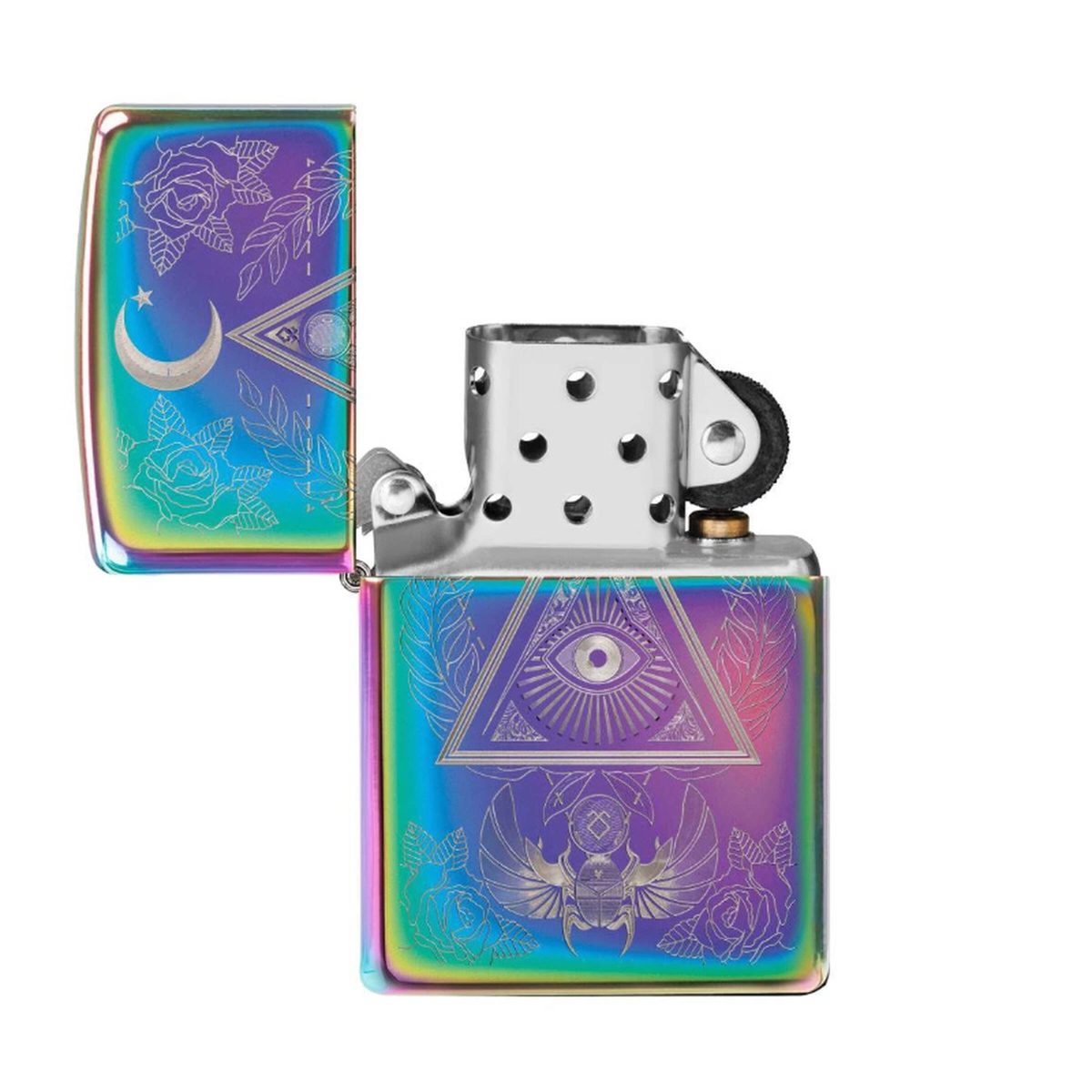 Бензиновая зажигалка ZIPPO 49061 Classic Multi Color + бензин Zippo 125 мл 2